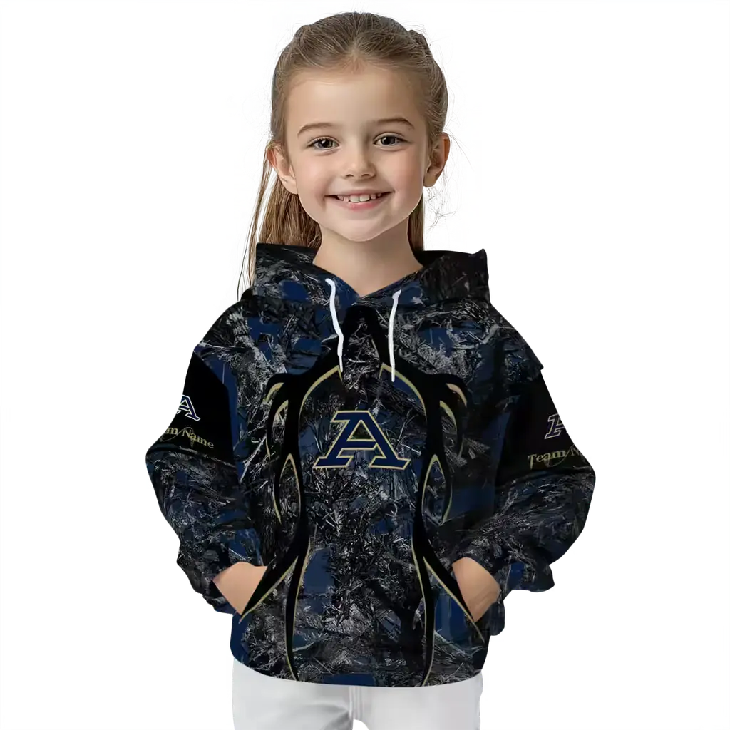 customized akron zips hunting theme blue black hoodie top rated customized akron zips hunting theme blue black hoodie top rated
