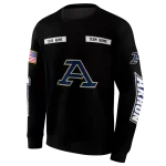 customized akron zips punisher skull black hoodie best selling