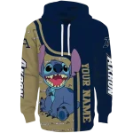 customized akron zips stitch blue hoodie best selling