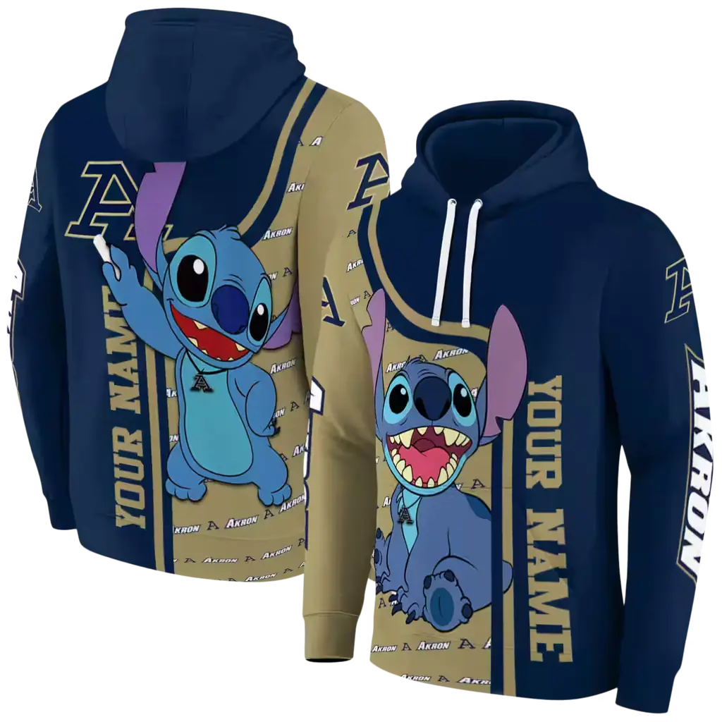 customized akron zips stitch blue hoodie fashion forward customized akron zips stitch blue hoodie fashion forward