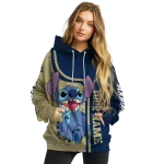 customized akron zips stitch blue hoodie best selling