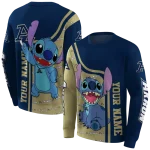 customized akron zips stitch blue hoodie best selling