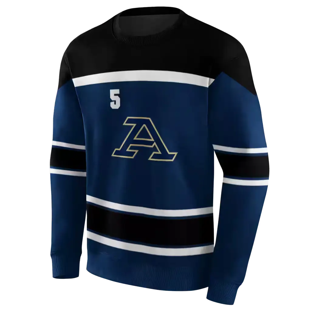 customized akron zips striped pattern blue hoodie new arrival customized akron zips striped pattern blue hoodie new arrival