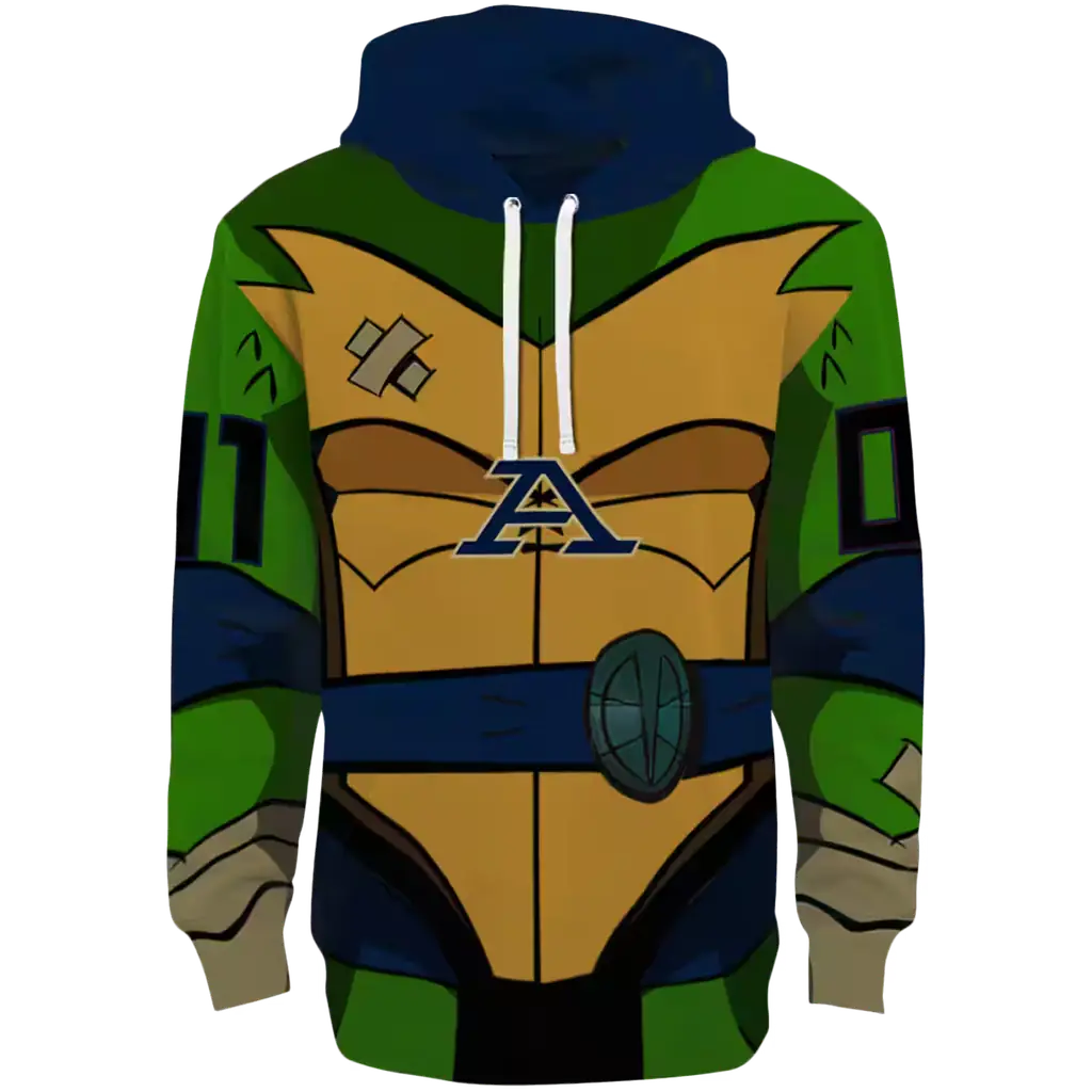 customized akron zips superhero armor blue green hoodie best selling customized akron zips superhero armor blue green hoodie best selling