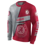 customized alabama crimson tide abstract shape crimson hoodie best selling