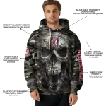 customized alabama crimson tide camo skull hoodie best selling