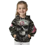 customized alabama crimson tide camo skull hoodie best selling