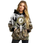 customized alabama crimson tide forest silhouette hoodie best selling