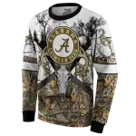 customized alabama crimson tide forest silhouette hoodie best selling