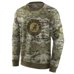 customized alabama crimson tide military style hoodie best selling