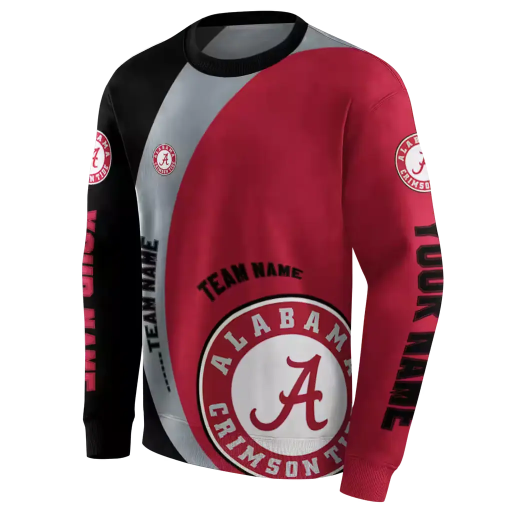 customized alabama crimson tide minimalist design crimson black hoodie new arrival customized alabama crimson tide minimalist design crimson black hoodie new arrival
