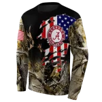 customized alabama crimson tide tree camo hoodie best selling