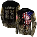 customized alabama crimson tide tree camo hoodie best selling