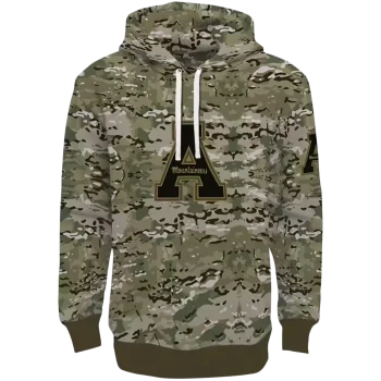 customized appalachian state mountaineers military style hoodie best selling