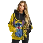 customized appalachian state mountaineers stitch black hoodie best selling