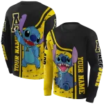 customized appalachian state mountaineers stitch black hoodie best selling