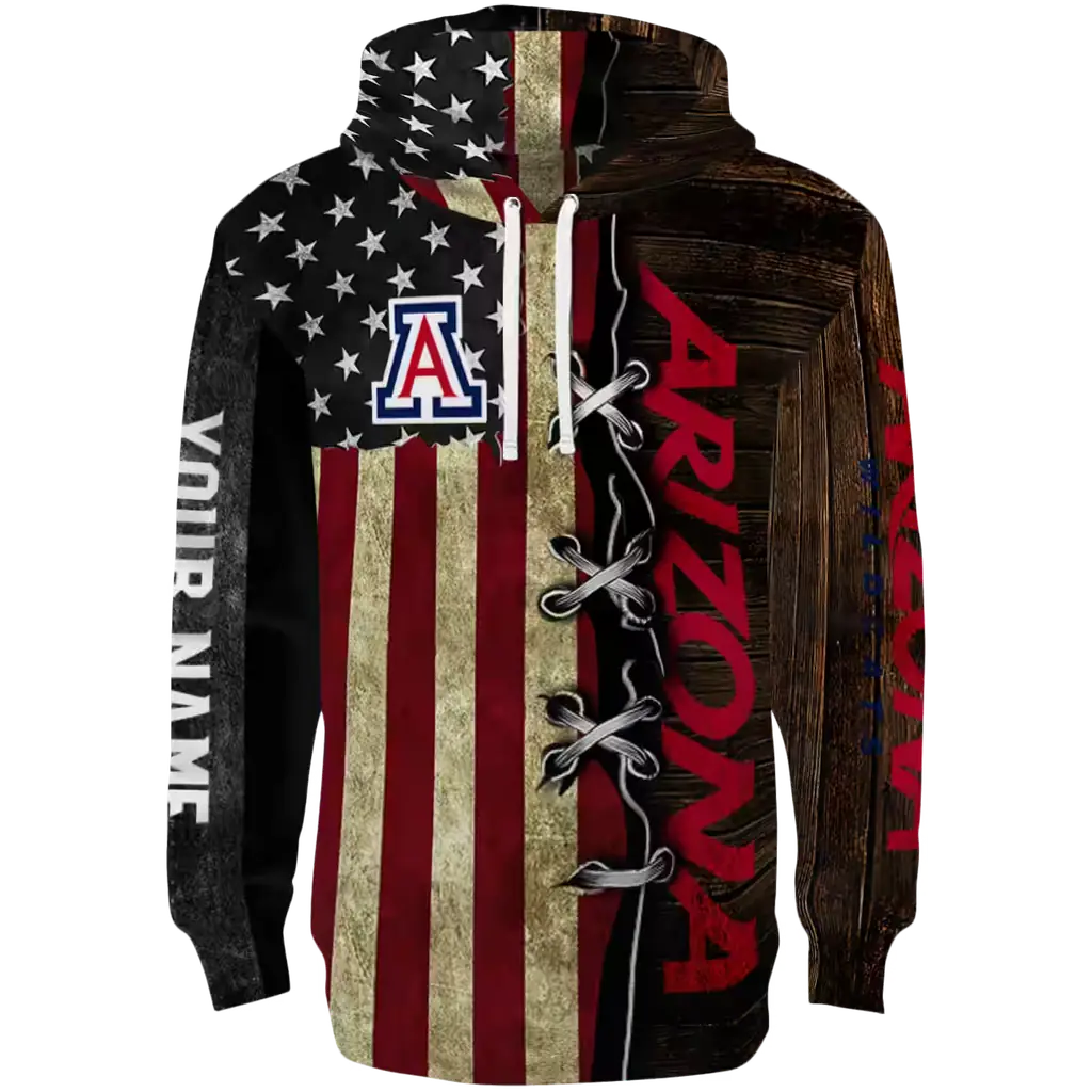 customized arizona wildcats american pride hoodie best selling customized arizona wildcats american pride hoodie best selling
