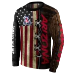 customized arizona wildcats american pride hoodie best selling