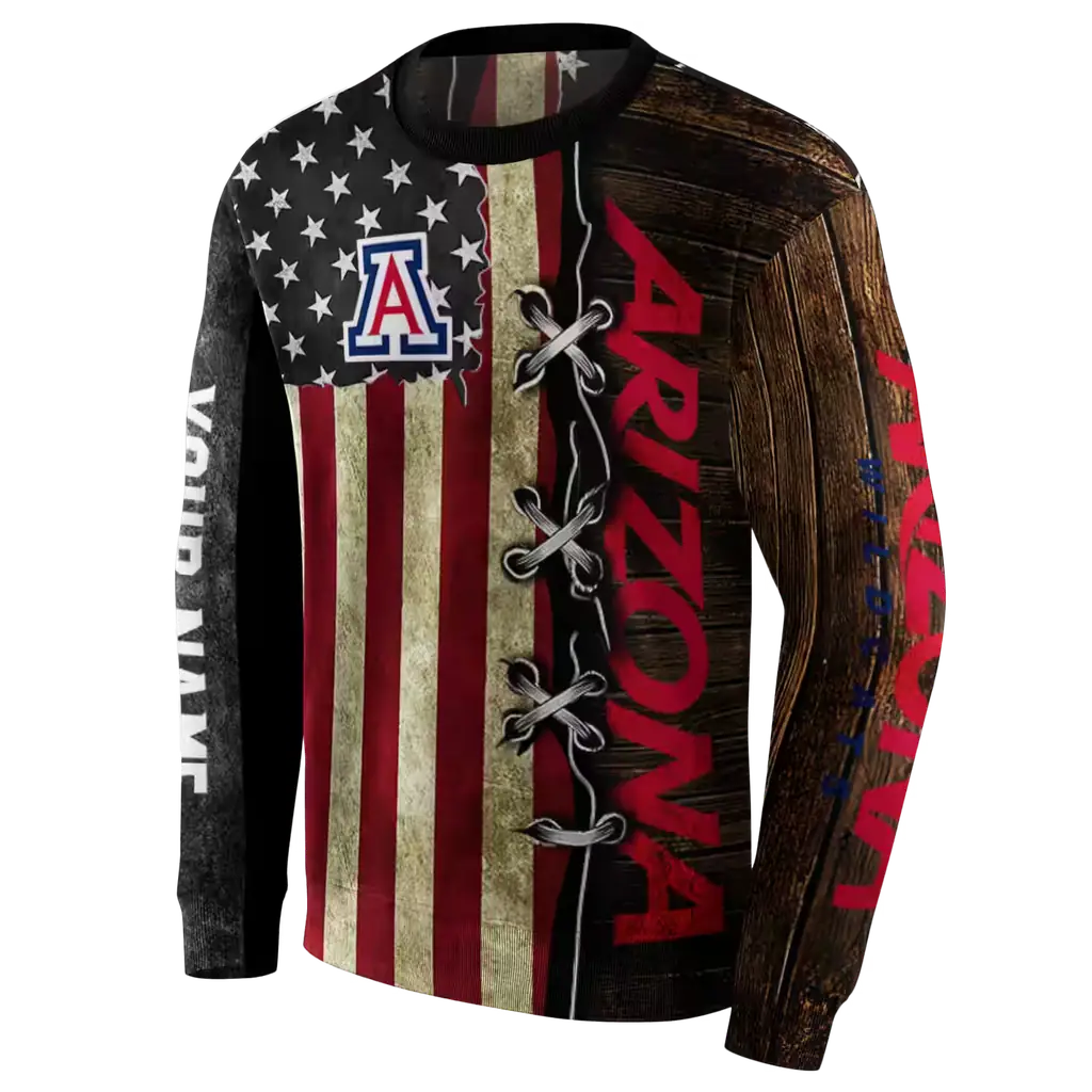 customized arizona wildcats american pride hoodie new arrival customized arizona wildcats american pride hoodie new arrival