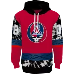 customized arizona wildcats grateful vibes red hoodie best selling