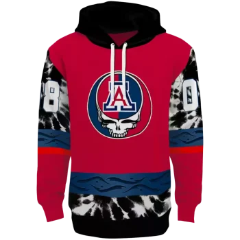 customized arizona wildcats grateful vibes red hoodie best selling