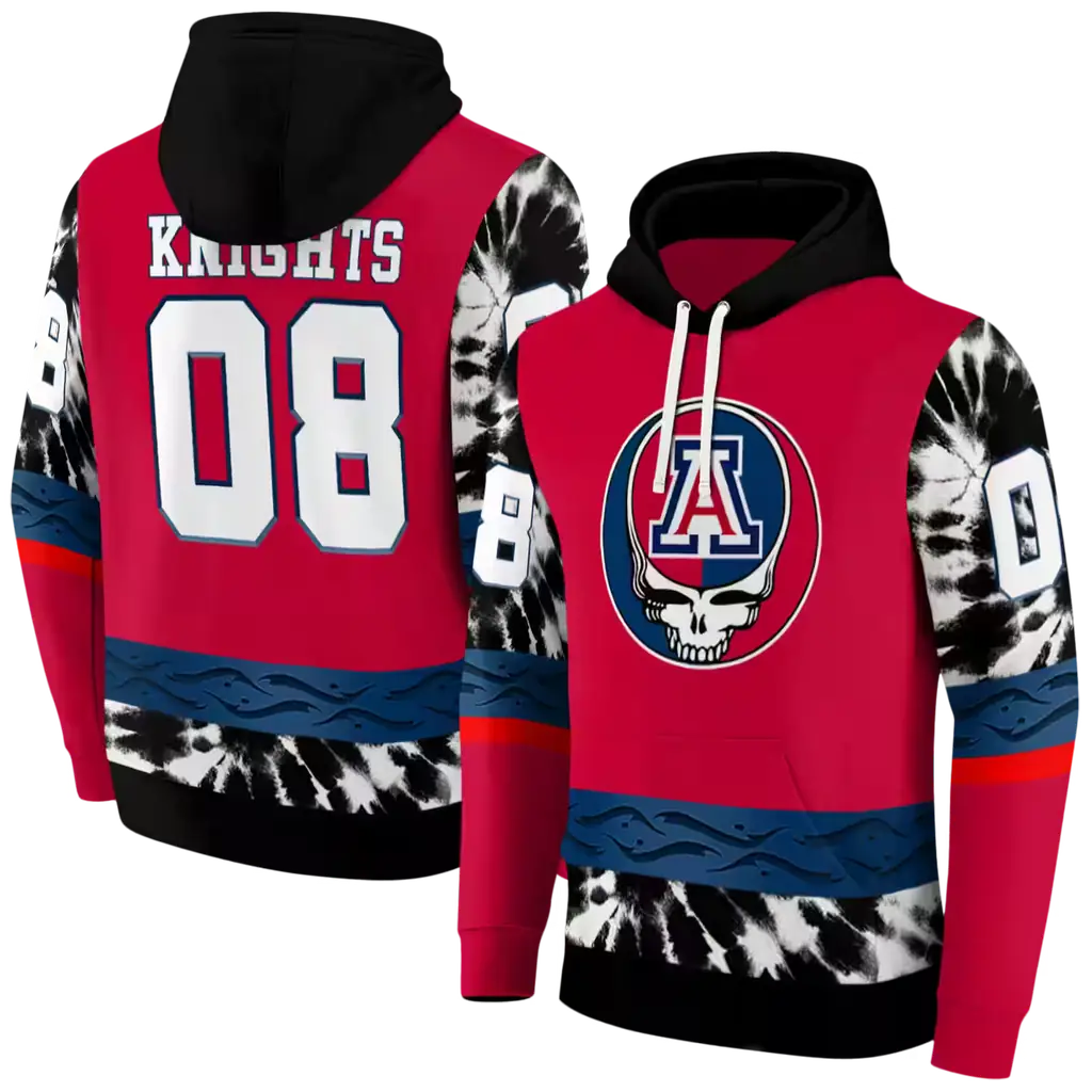 customized arizona wildcats grateful vibes red hoodie fashion forward customized arizona wildcats grateful vibes red hoodie fashion forward