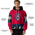 customized arizona wildcats grateful vibes red hoodie best selling