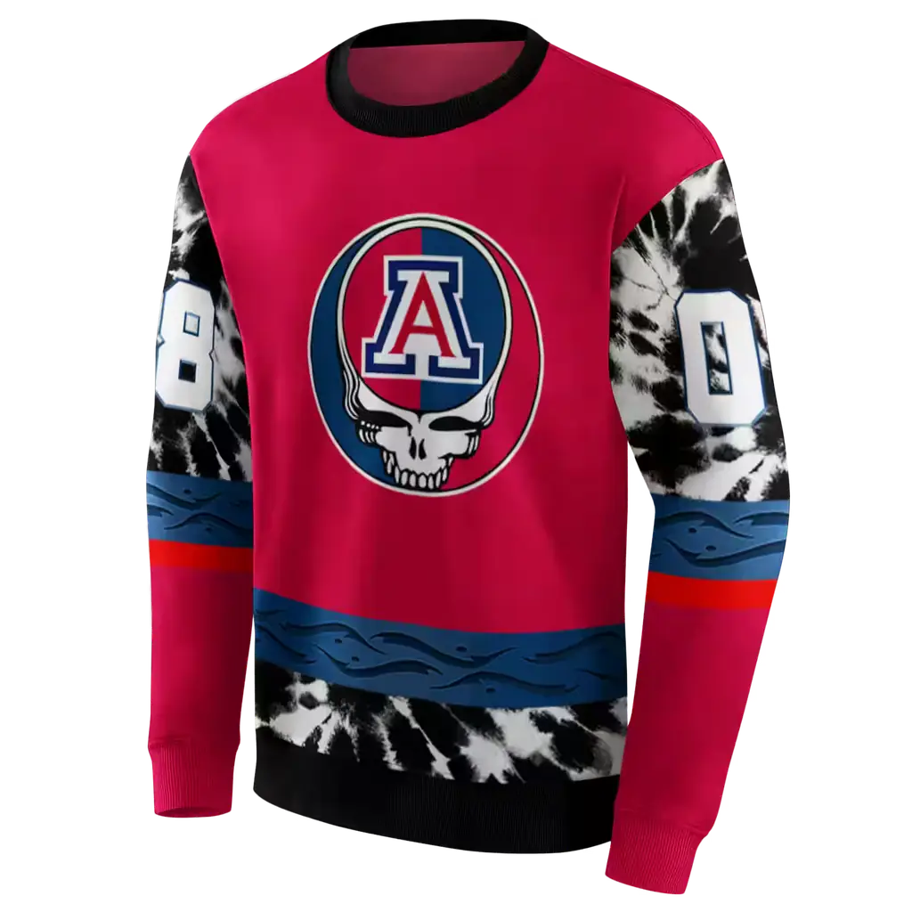 customized arizona wildcats grateful vibes red hoodie new arrival customized arizona wildcats grateful vibes red hoodie new arrival