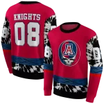 customized arizona wildcats grateful vibes red hoodie best selling