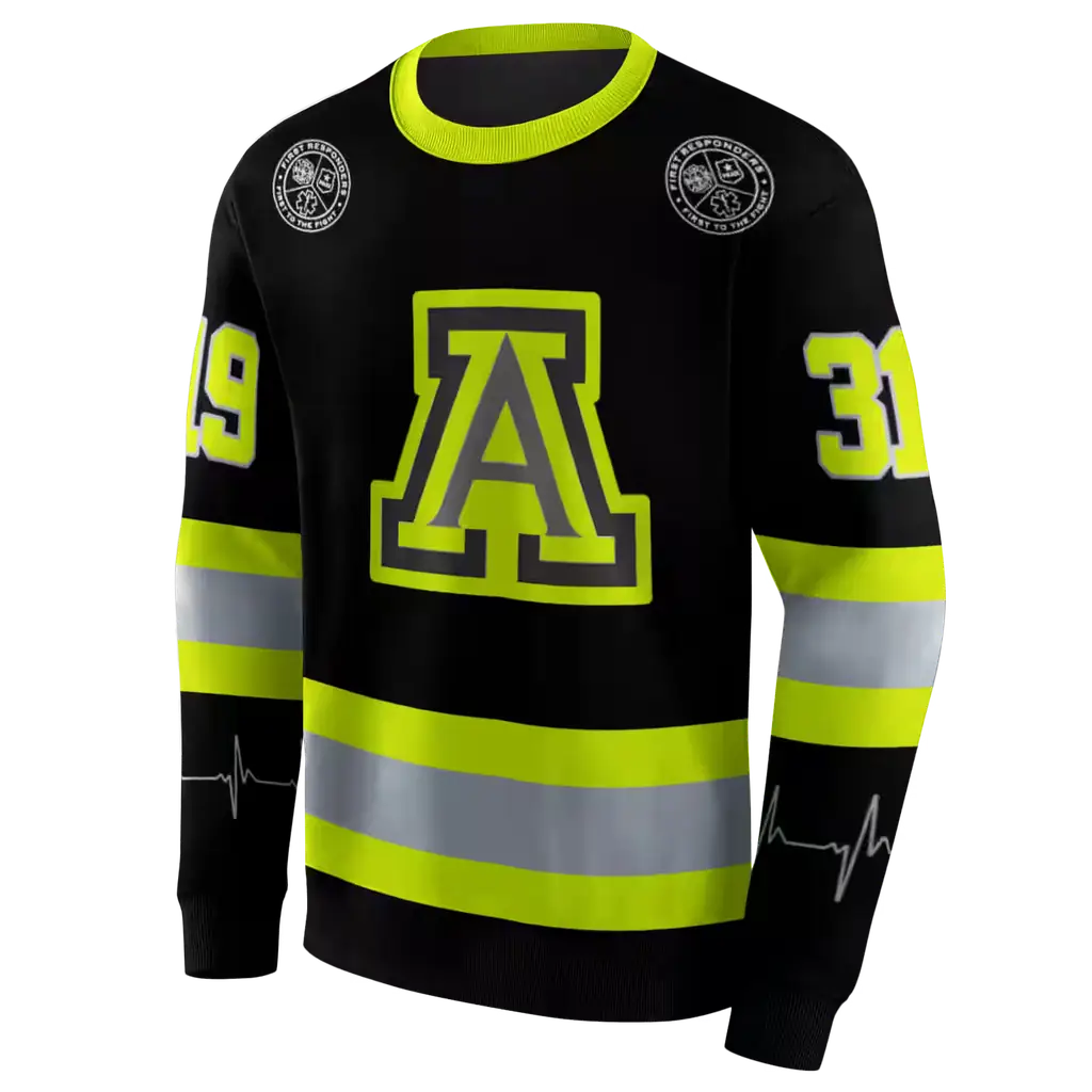 customized arizona wildcats safety motif black neon green hoodie new arrival customized arizona wildcats safety motif black neon green hoodie new arrival