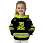 customized arizona wildcats safety motif black neon green hoodie best selling