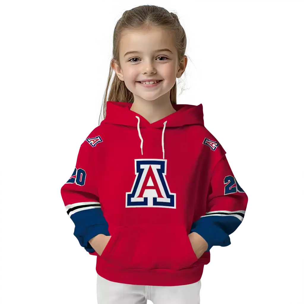customized arizona wildcats striped sleeves red hoodie top rated customized arizona wildcats striped sleeves red hoodie top rated