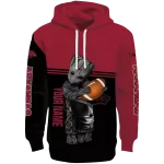 customized arkansas razorbacks baby groot red black hoodie best selling