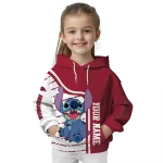 customized arkansas razorbacks stitch red hoodie best selling