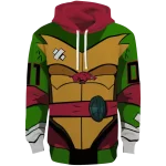customized arkansas razorbacks superhero armor red green hoodie best selling
