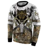 customized arkansas state red wolves forest silhouette hoodie best selling