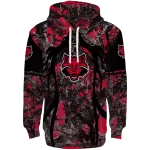 customized arkansas state red wolves hunting theme scarlet black hoodie best selling