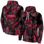 customized arkansas state red wolves hunting theme scarlet black hoodie best selling