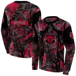 customized arkansas state red wolves hunting theme scarlet black hoodie best selling