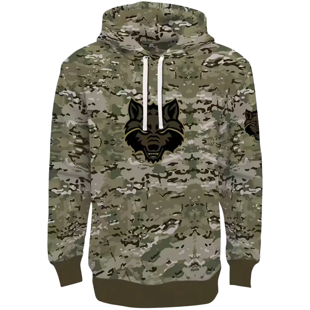 customized arkansas state red wolves military style hoodie best selling customized arkansas state red wolves military style hoodie best selling