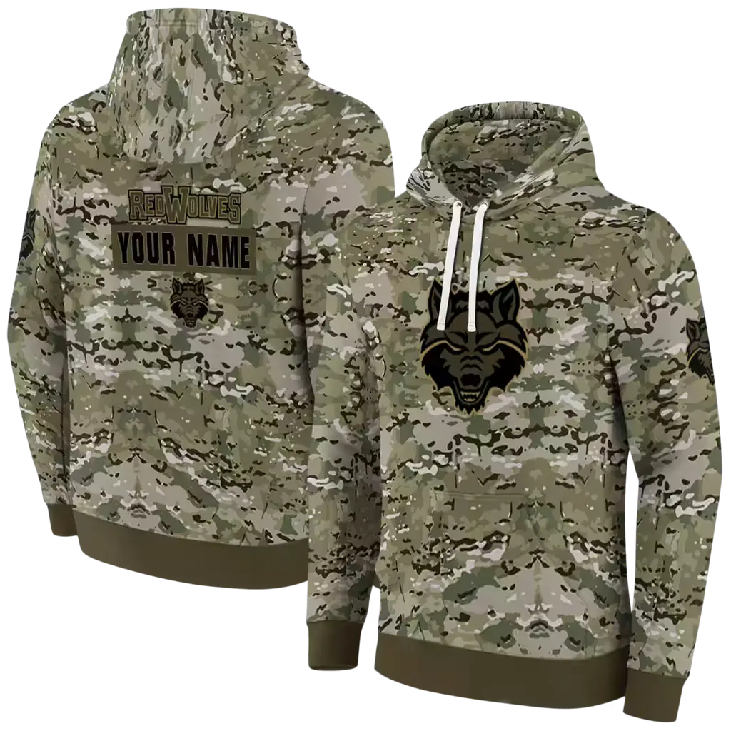 customized arkansas state red wolves military style hoodie fashion forward customized arkansas state red wolves military style hoodie fashion forward