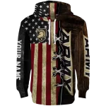 customized army black knights american pride hoodie best selling
