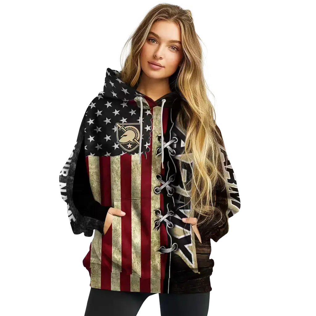 customized army black knights american pride hoodie high quality customized army black knights american pride hoodie high quality