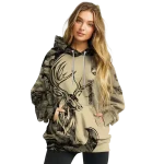 customized army black knights deer silhouette gold hoodie best selling