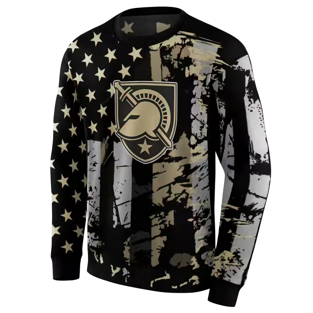 customized army black knights distressed flag gold black hoodie new arrival customized army black knights distressed flag gold black hoodie new arrival