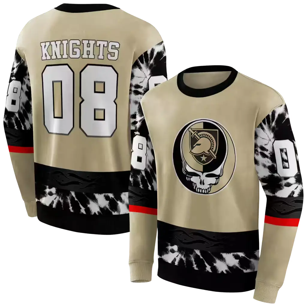 customized army black knights grateful vibes gold hoodie premium grade customized army black knights grateful vibes gold hoodie premium grade