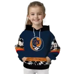 customized auburn tigers grateful vibes navy blue hoodie best selling