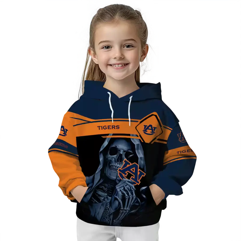 customized auburn tigers grim reaper navy blue black hoodie top rated customized auburn tigers grim reaper navy blue black hoodie top rated