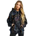 customized auburn tigers hunting theme navy blue black hoodie best selling