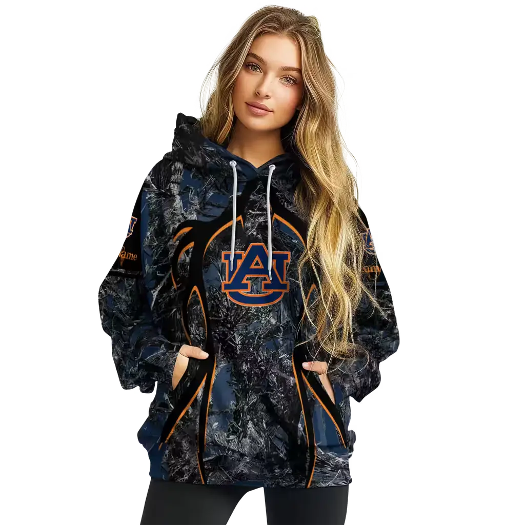 customized auburn tigers hunting theme navy blue black hoodie high quality customized auburn tigers hunting theme navy blue black hoodie high quality